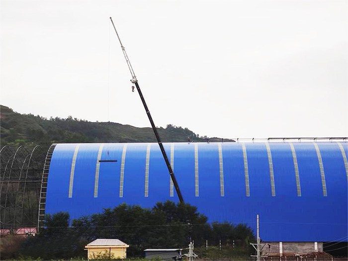 都匀煤棚网架工程